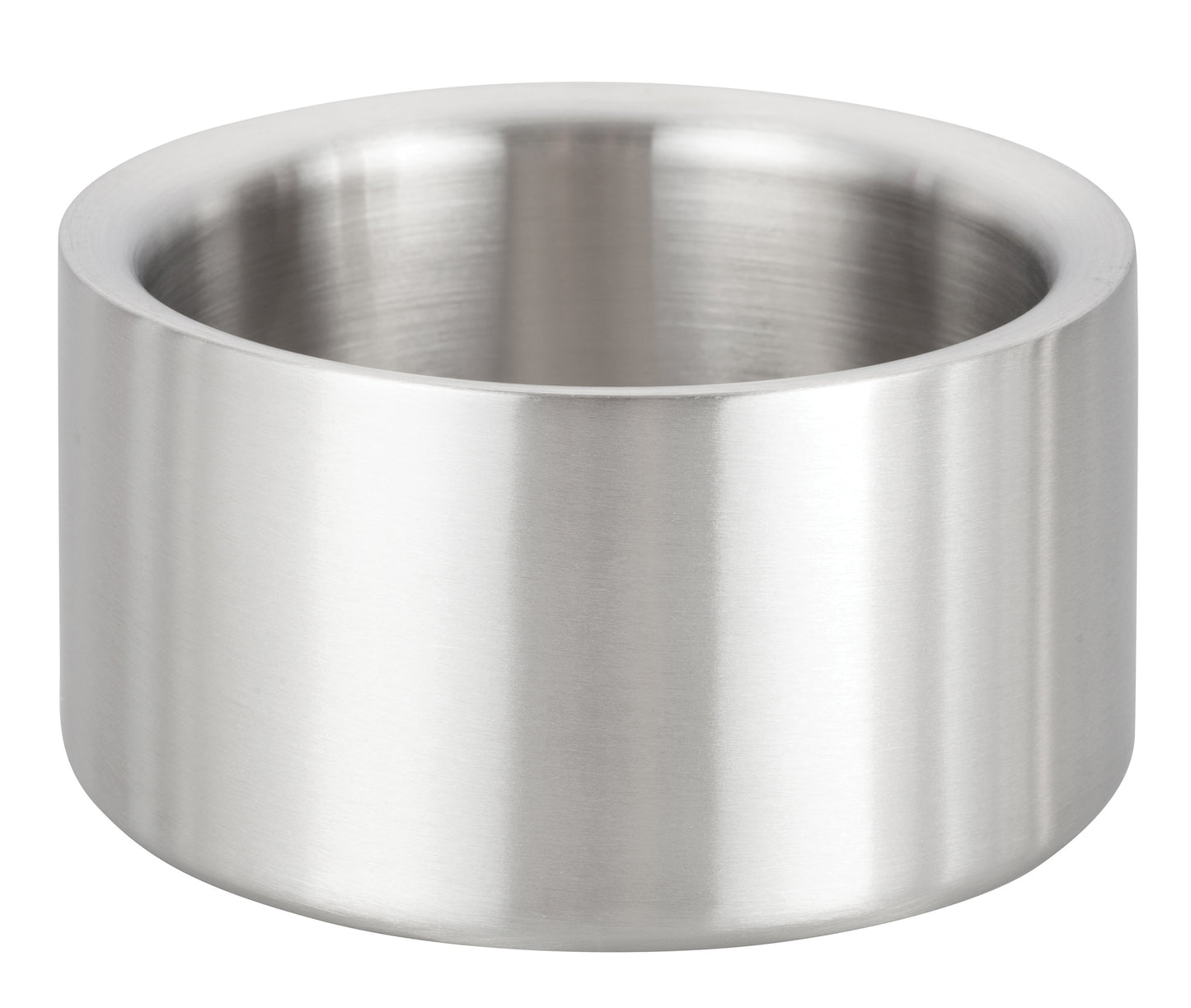 Winco DWCC-5 5" Solid Double-Wall Wine Coaster, Satin Finish