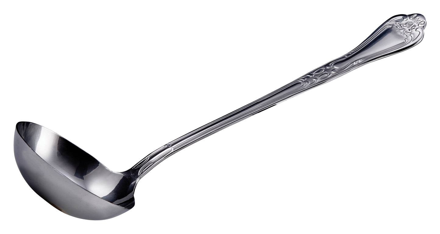 Winco LE-4 4 oz. Stainless Steel Elegance Ladle