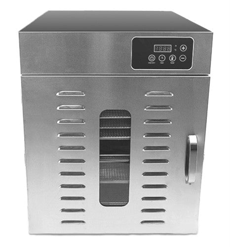 Omcan 47446 12 Trays Stainless Steel Food Dehydrator w/ Digital Control