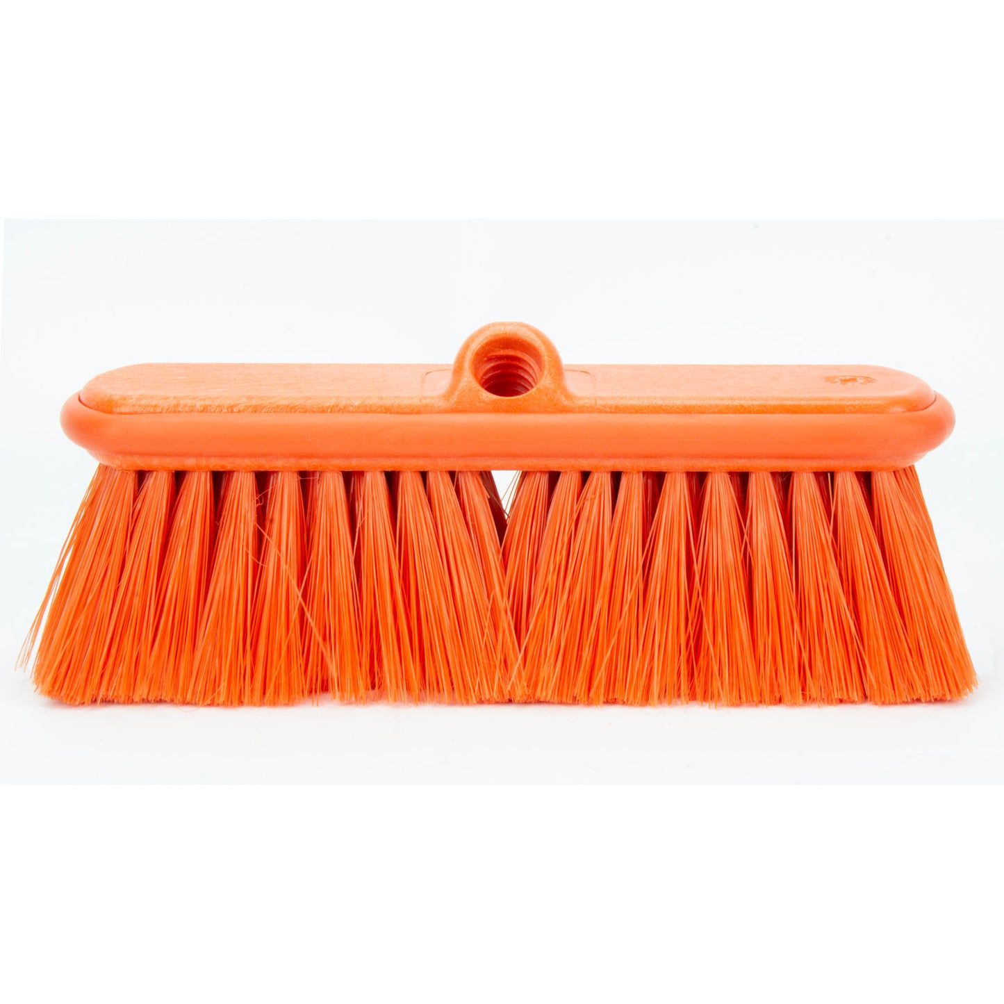 Carlisle 40050EC24 9.5" Orange Color Coded Flo-Thru Brush with Protective Bumper
