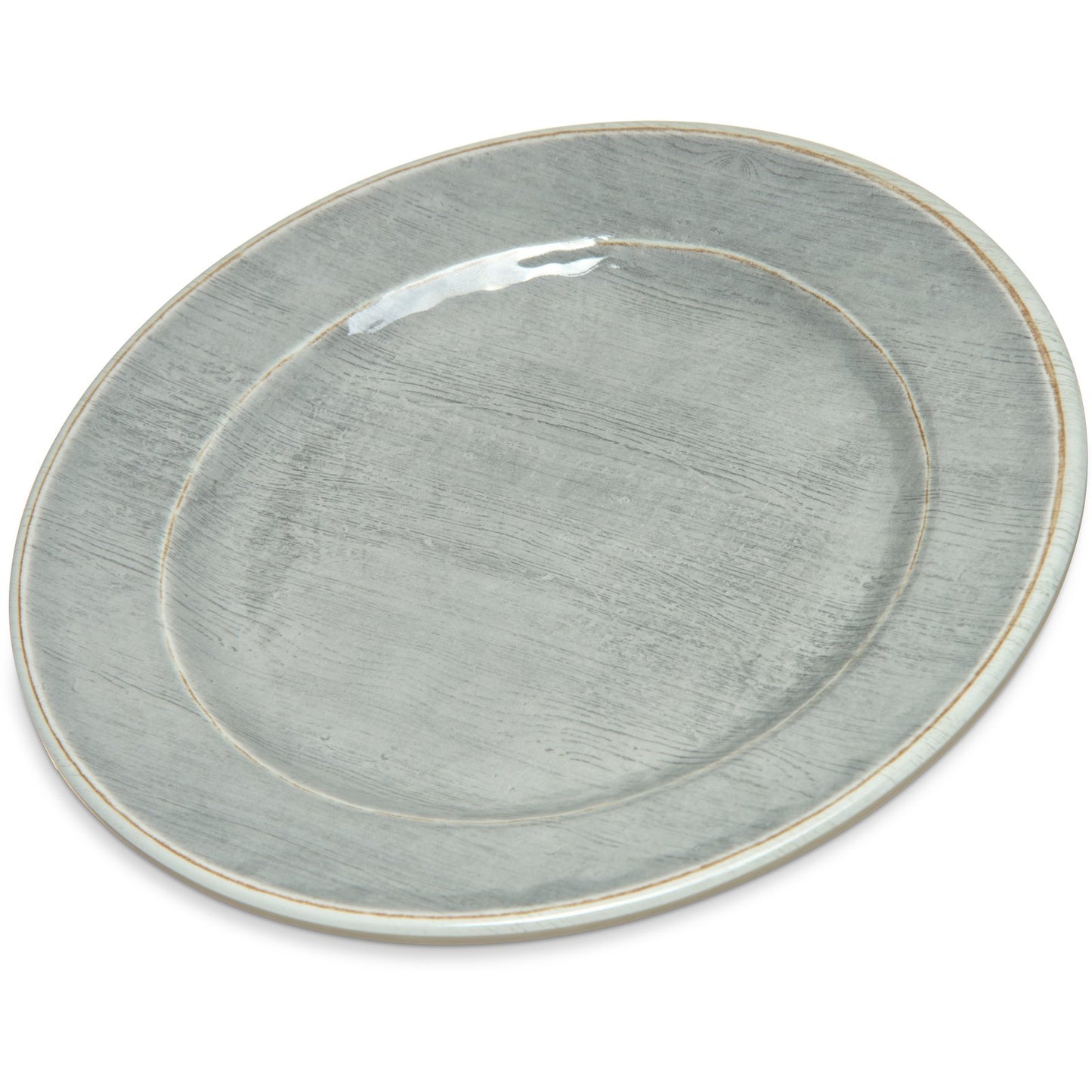 Carlisle 6400718 7" Smoke Grove Melamine Bread And Butter Plate
