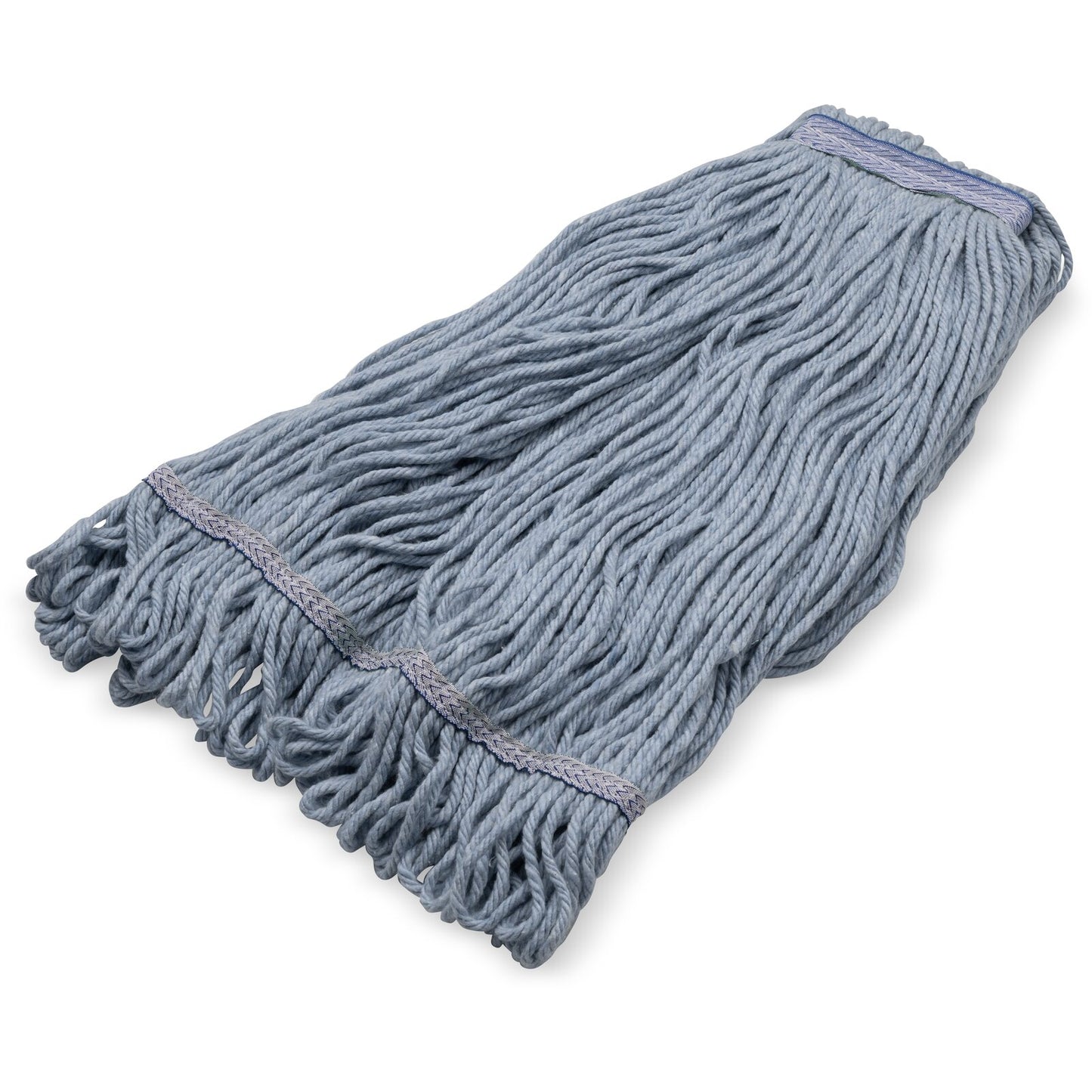 Carlisle 36942914 X-Large Blue Acrylic Fiber 4 Ply Looped End Mop w/ Blue Band