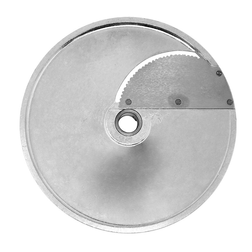 Omcan 10076 5mm Curved Wave Slicing Disc for items 10835, 10927, 19476 Food Processors