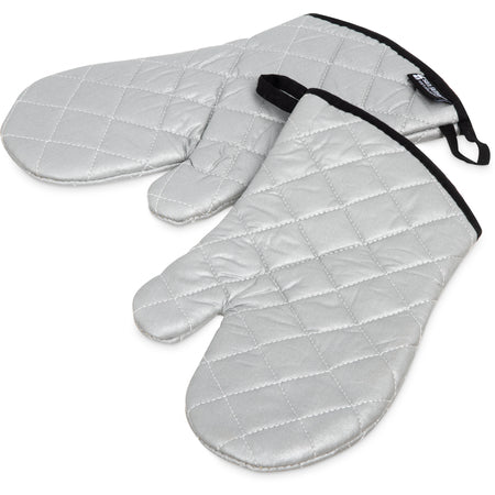 San Jamar 801SG13 13' White Silicone Oven/Freezer Mitt