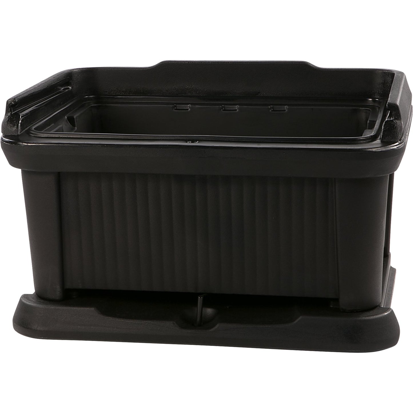 Carlisle XT180003 8" Black Cateraide Slide 'N Seal Top Loader Insulated Food Pan Carrier