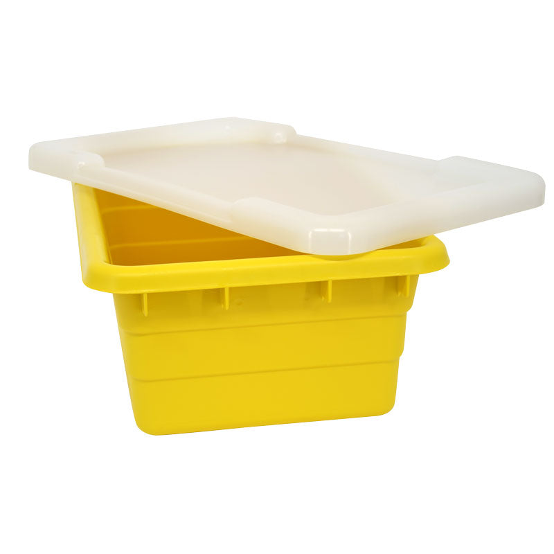 Omcan 10940 Yellow Meat Lug Tote Box