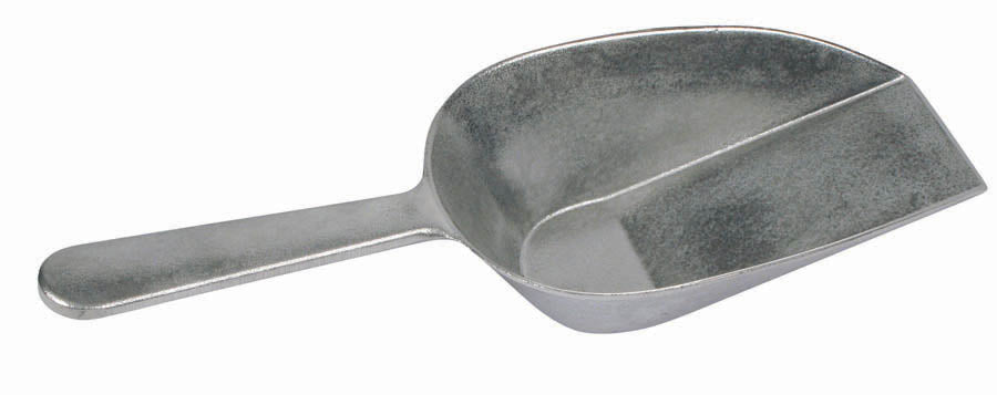 Winco ASFB-16 16 oz. Flat Aluminum Bottom Scoop