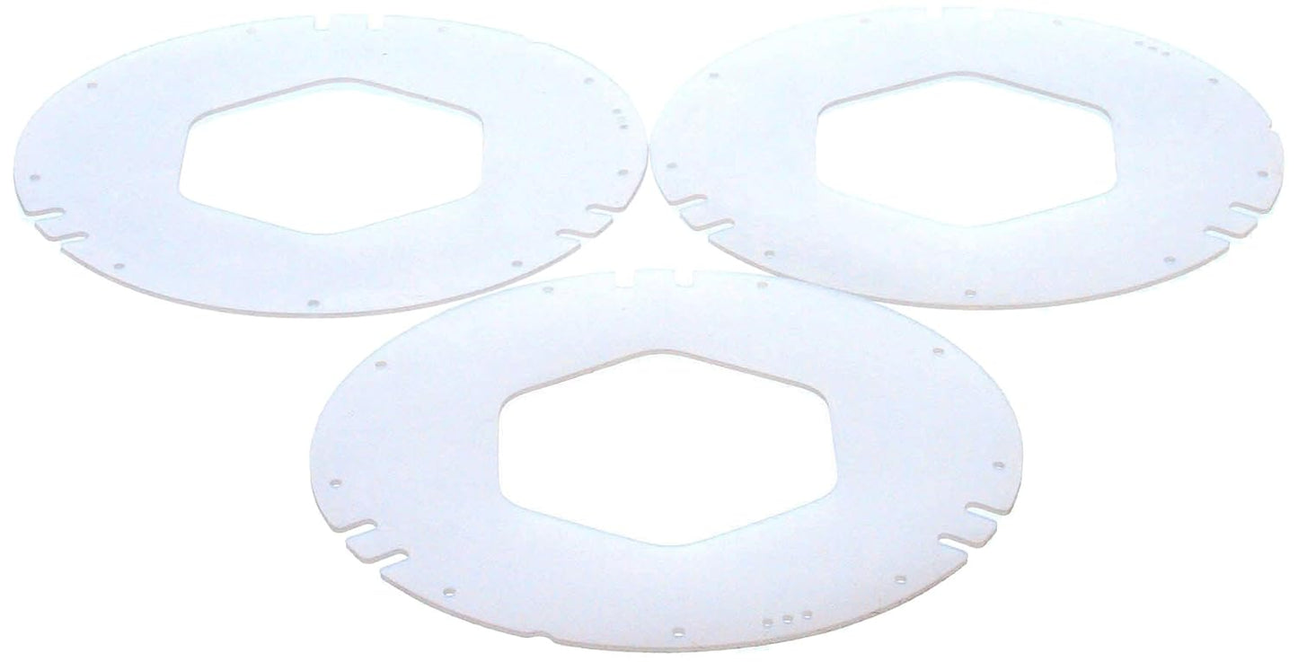 San Jamar XC2422L-5 Large White Replacement Gasket for C2410 (#3.5)