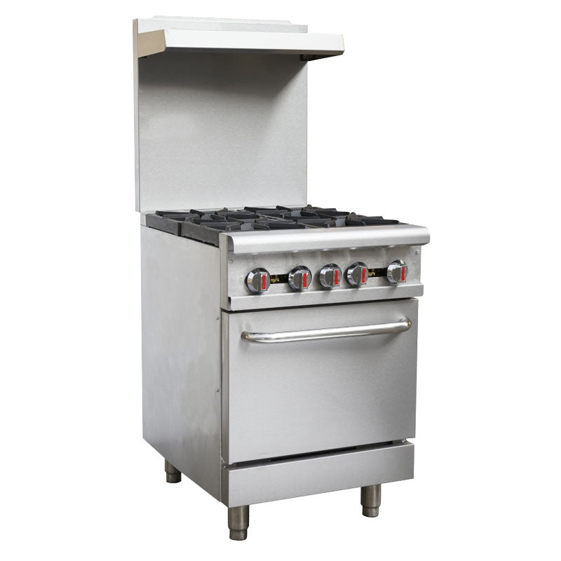 Omcan 46024 24-inch Gas Commercial Range