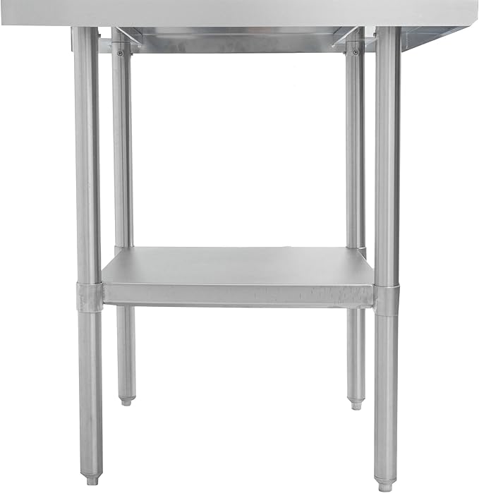 Thorinox DSST-3024-SS 30"x24" Stainless Steel Work Table with Stainless Steel Undershelf & Legs