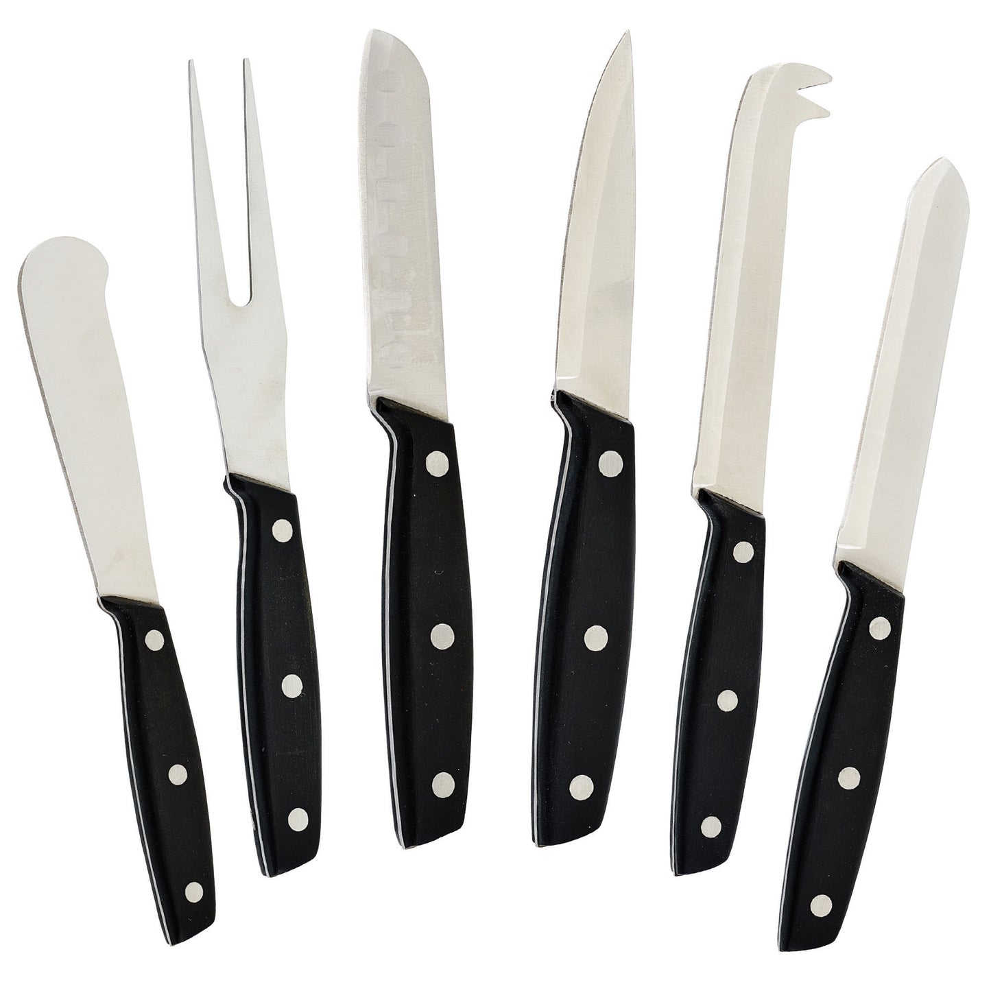 Winco KCS-6 Cheese Knife Set w/ POM handle
