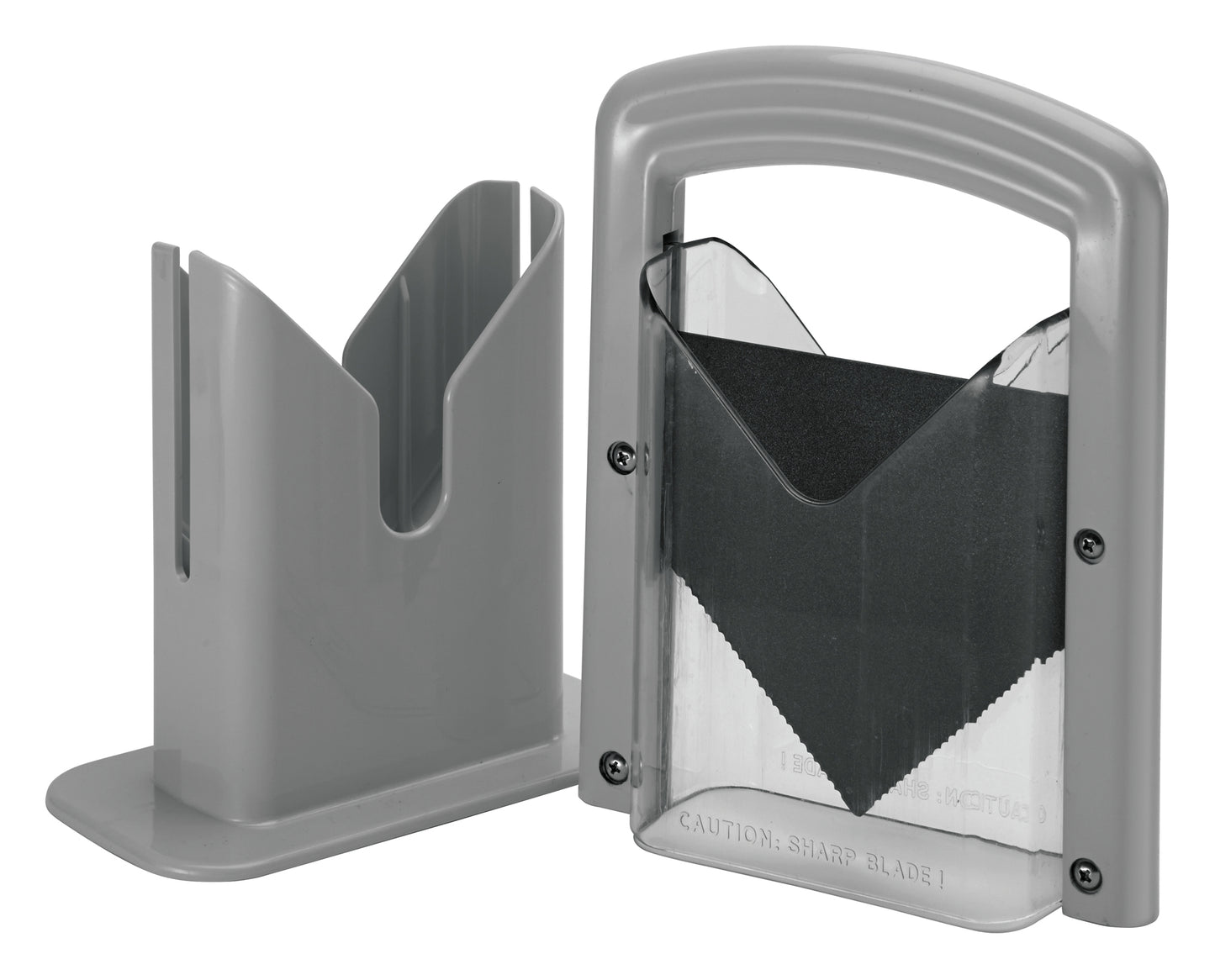 Winco BGS-1 High Carbon Blade Bagel Slicer, Non-Stick