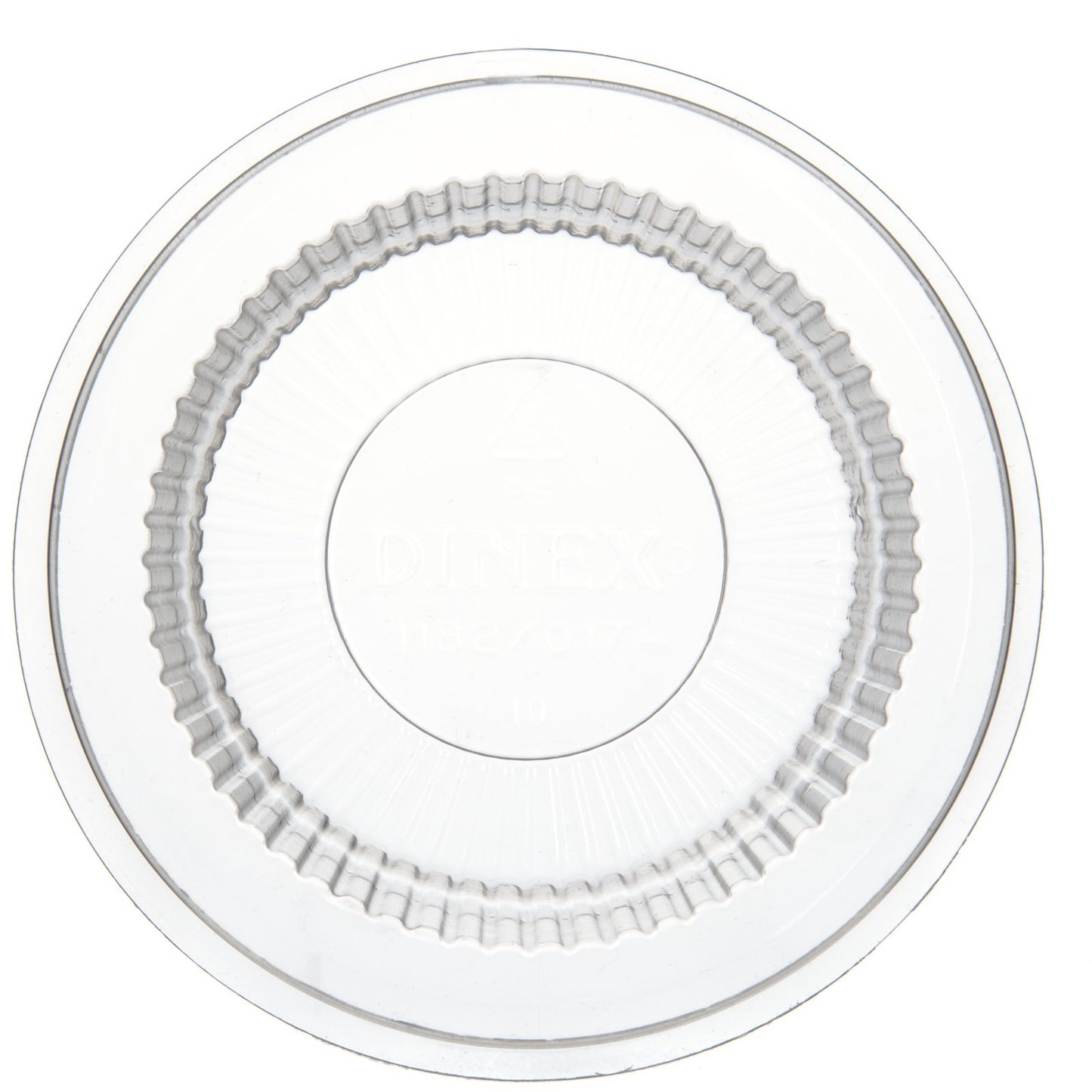 Dinex DX11820174 4.09" Clear Classic Dome Lid- Fits DXSWC507 5 oz Tulip Cup (1000/cs)