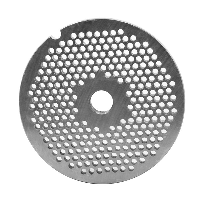 Omcan 11258 #32 One Notch/Round Carbon Steel Hubless Machine Plate, 3.6mm (9/64")