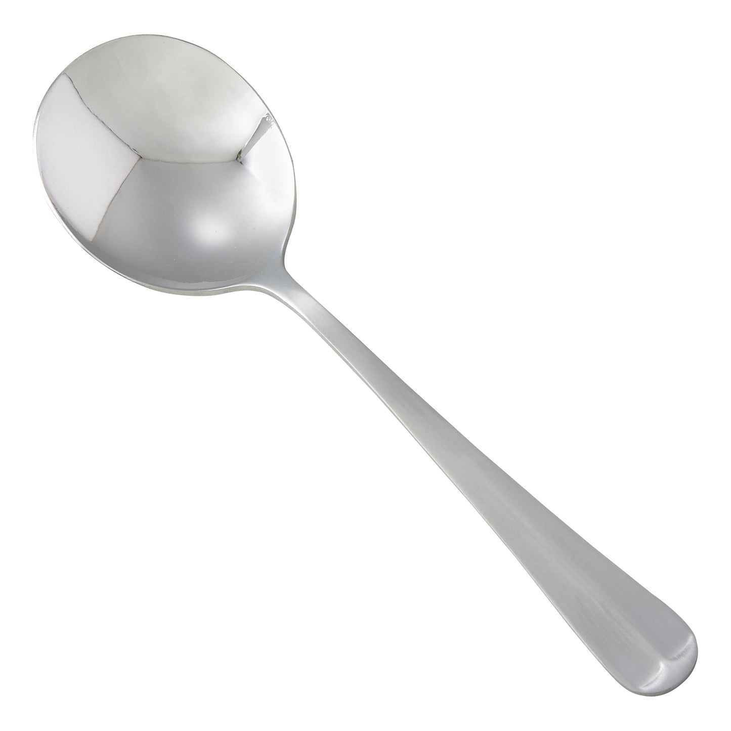 Winco 0015-04 Lafayette Bouillon Spoon, 18/0 Heavyweight