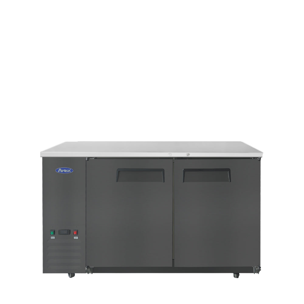 Atosa SBB59GR-AUS2 59" Black Back Bar Cooler