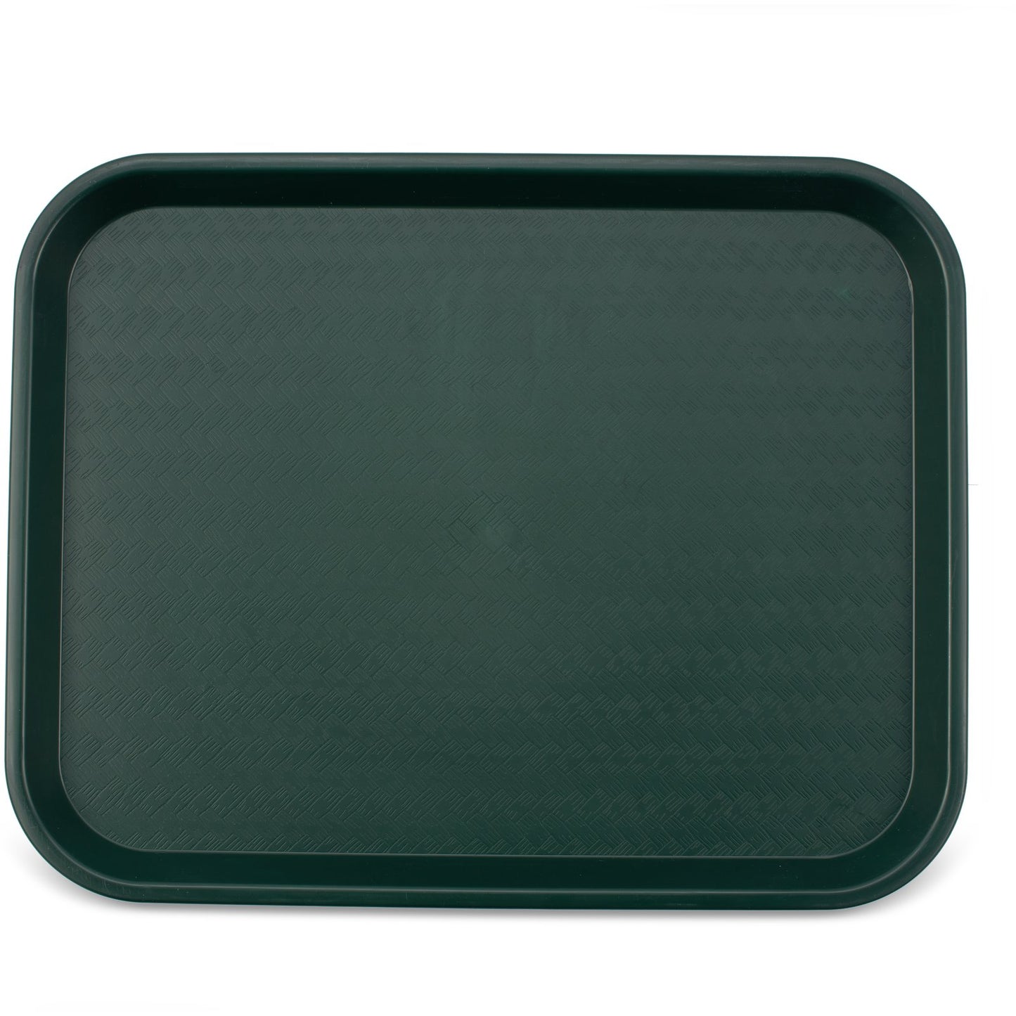 Carlisle CT141808 14" x 18" Forest Green Cafe Fast Food Cafeteria Tray