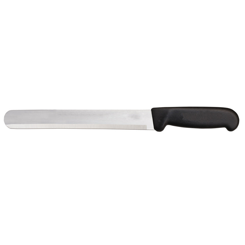 Omcan 12573 14-inch Black Polypropylene Handle Slicer Straight Knife