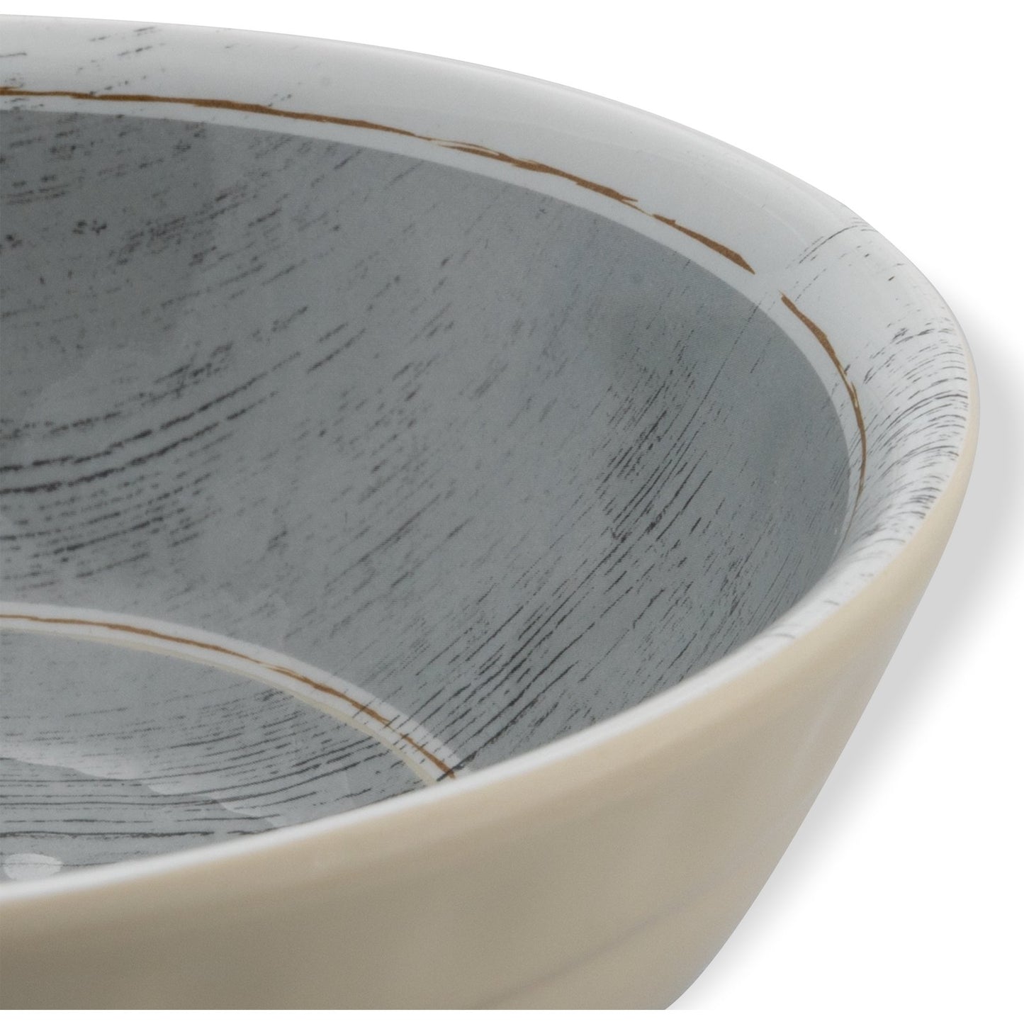 Carlisle 6400518 19 oz Smoke Grove Melamine Small Bowl