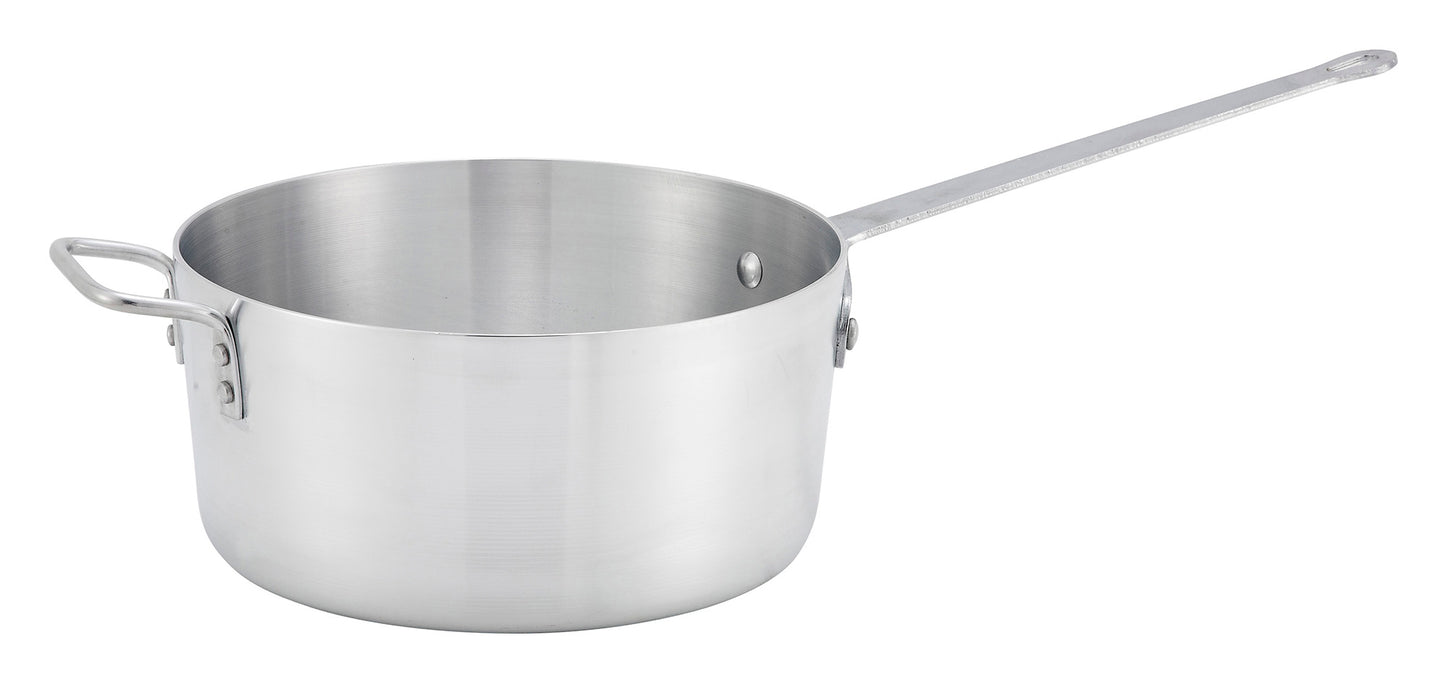 Winco ASP-10 10 Qt. Aluminum Sauce Pan
