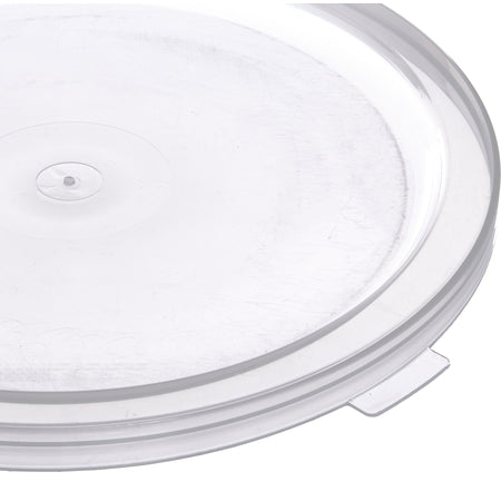 Carlisle 125230 12 - 22 Qt Translucent Polypropylene Bain Marie Food Storage Container Lid