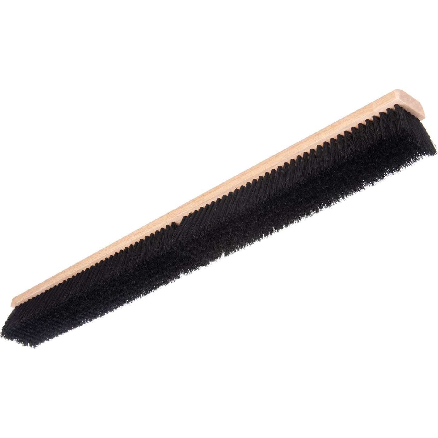 Carlisle 3621923603 36" Black Flo-Pac Hardwood Push Broom Head with Tampico Bristle