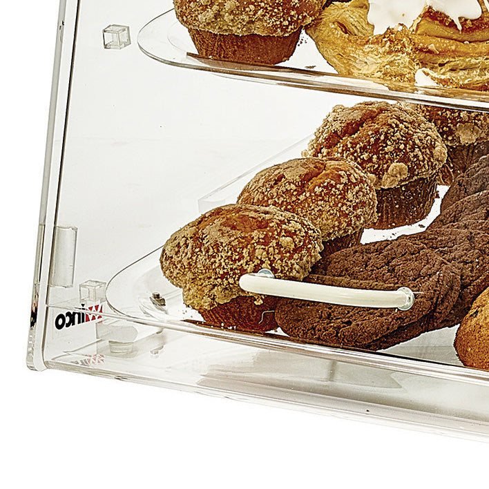 Winco ADC-4 4 Tray Acrylic Display Case
