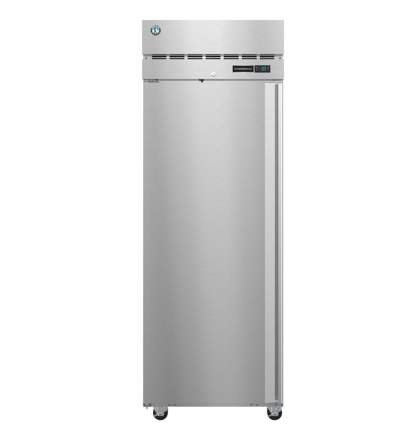 Hoshizaki R1A-FSL One Section Full Stainless Door with Lock Upright Refrigerator