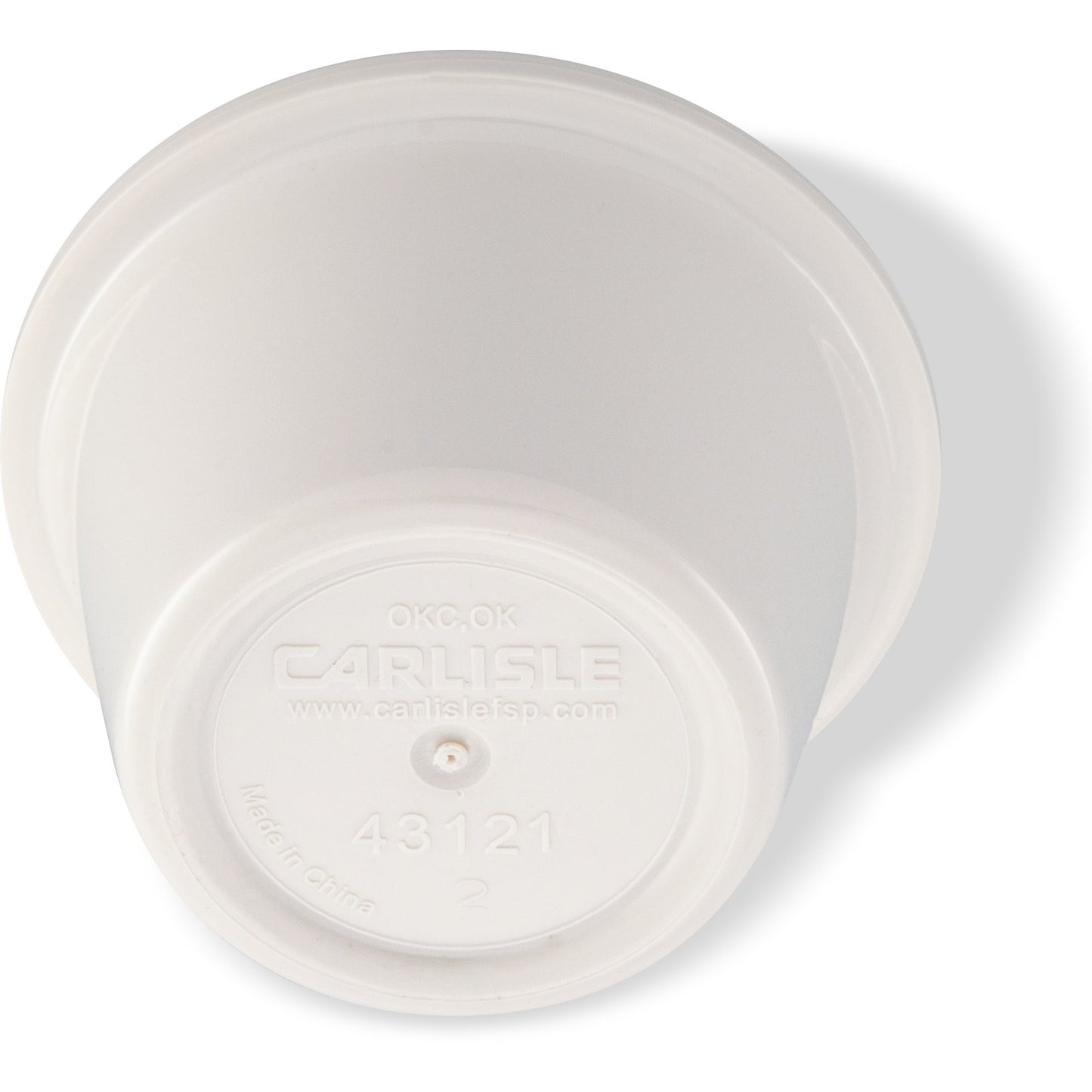 Carlisle 4312142 1.5 oz Bone SAN Smooth Ramekin