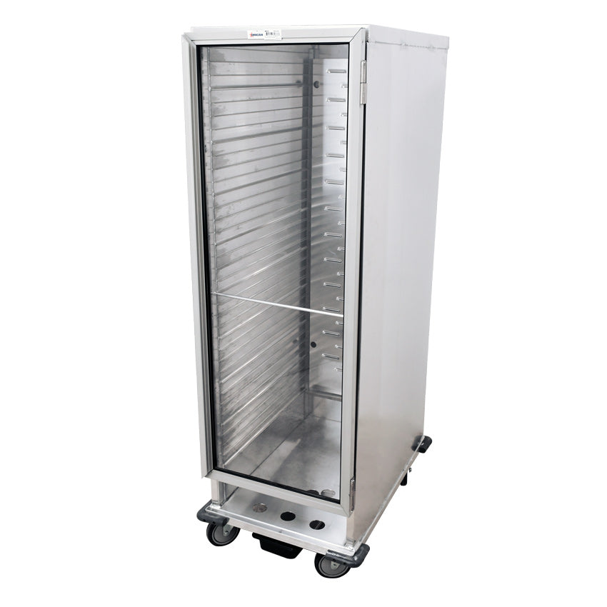 Omcan 31833 Insulated Heater / Proofer Cabinet with thirty-five 18" x 26" pans