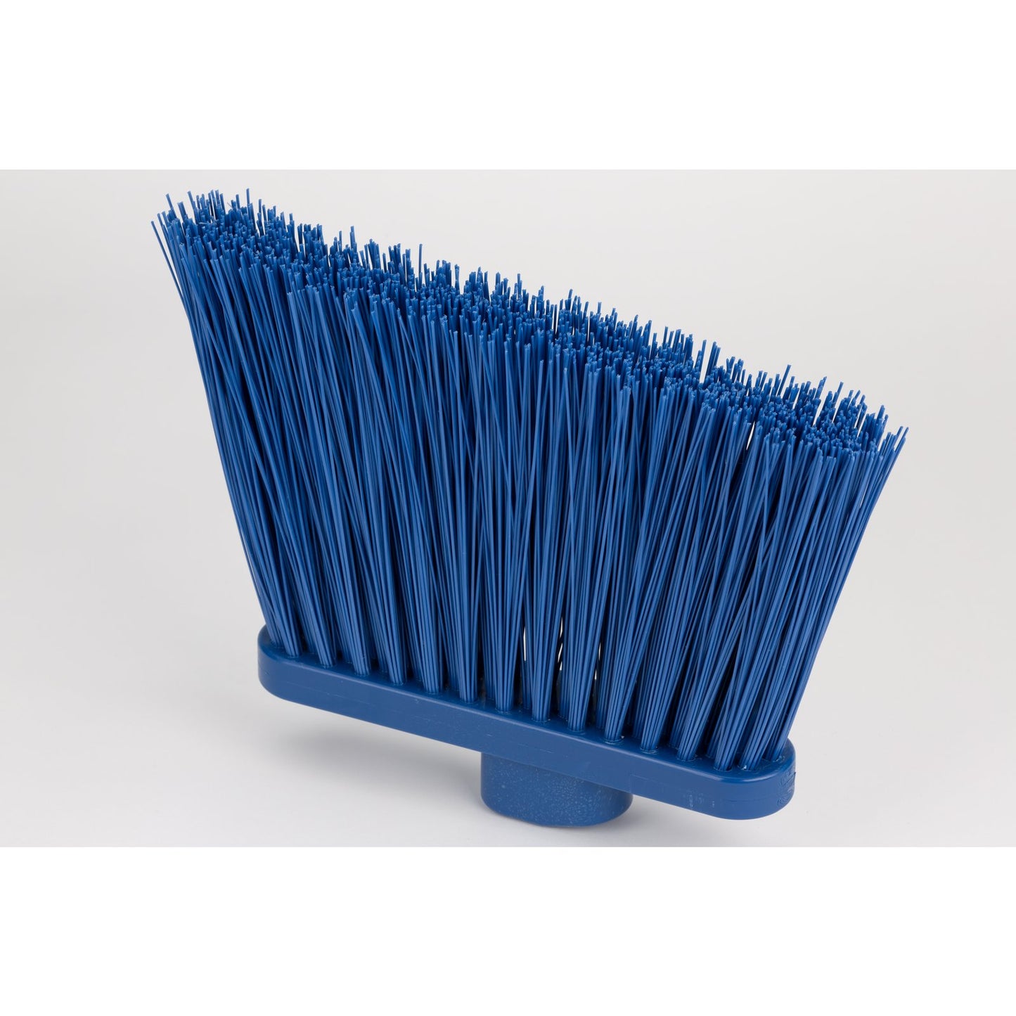 Carlisle 41083EC14 56" Blue Color Coded Duo-Sweep Unflagged Angle Broom