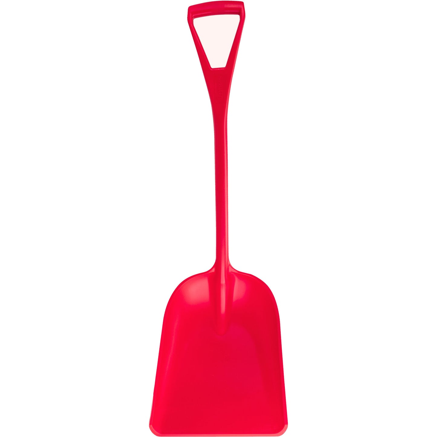 Carlisle 41077EC05 13.75" x 16.5" Red Sparta Sanitary Shovel
