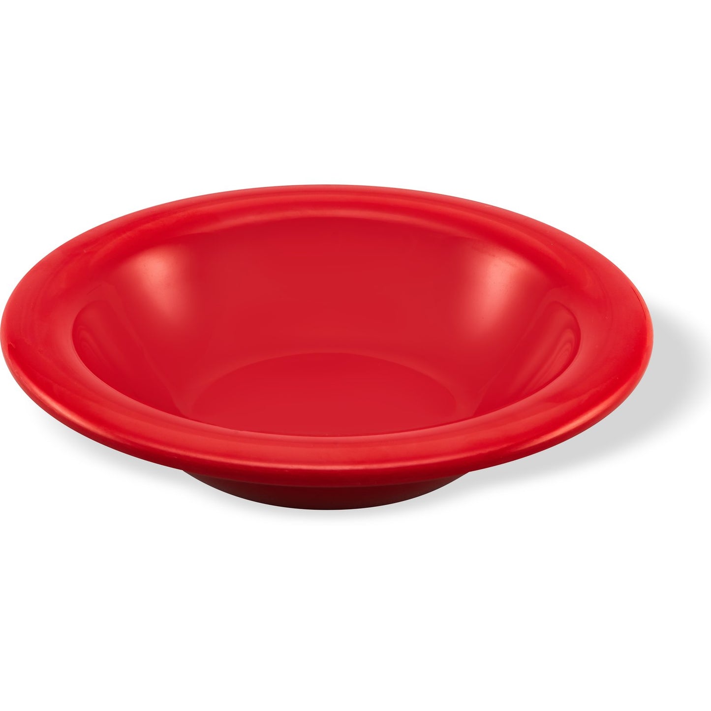Carlisle 3304005 8 oz Red Sierrus Melamine Rimmed Bowl