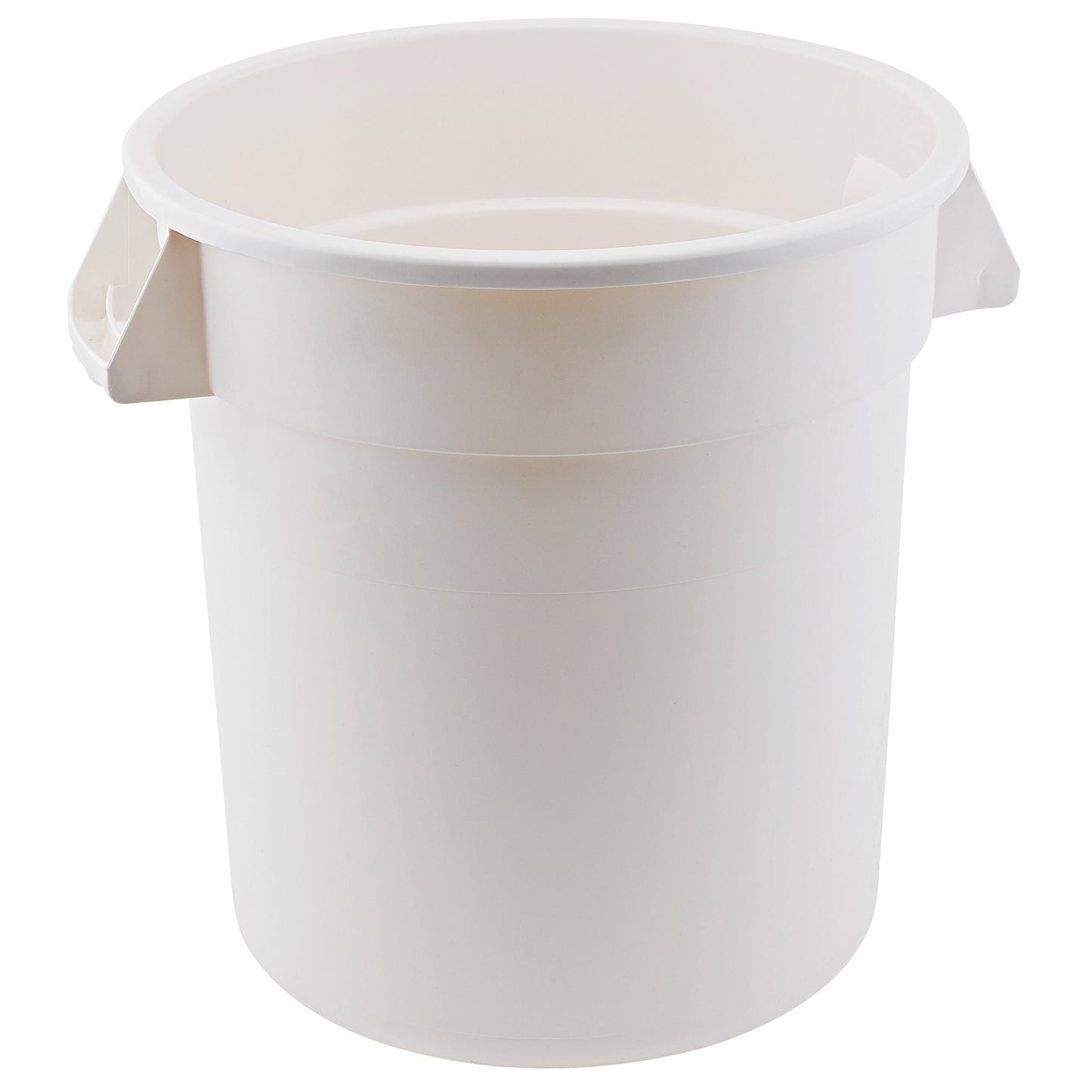 Winco PTC-20W 20 Gallon White Trash Can