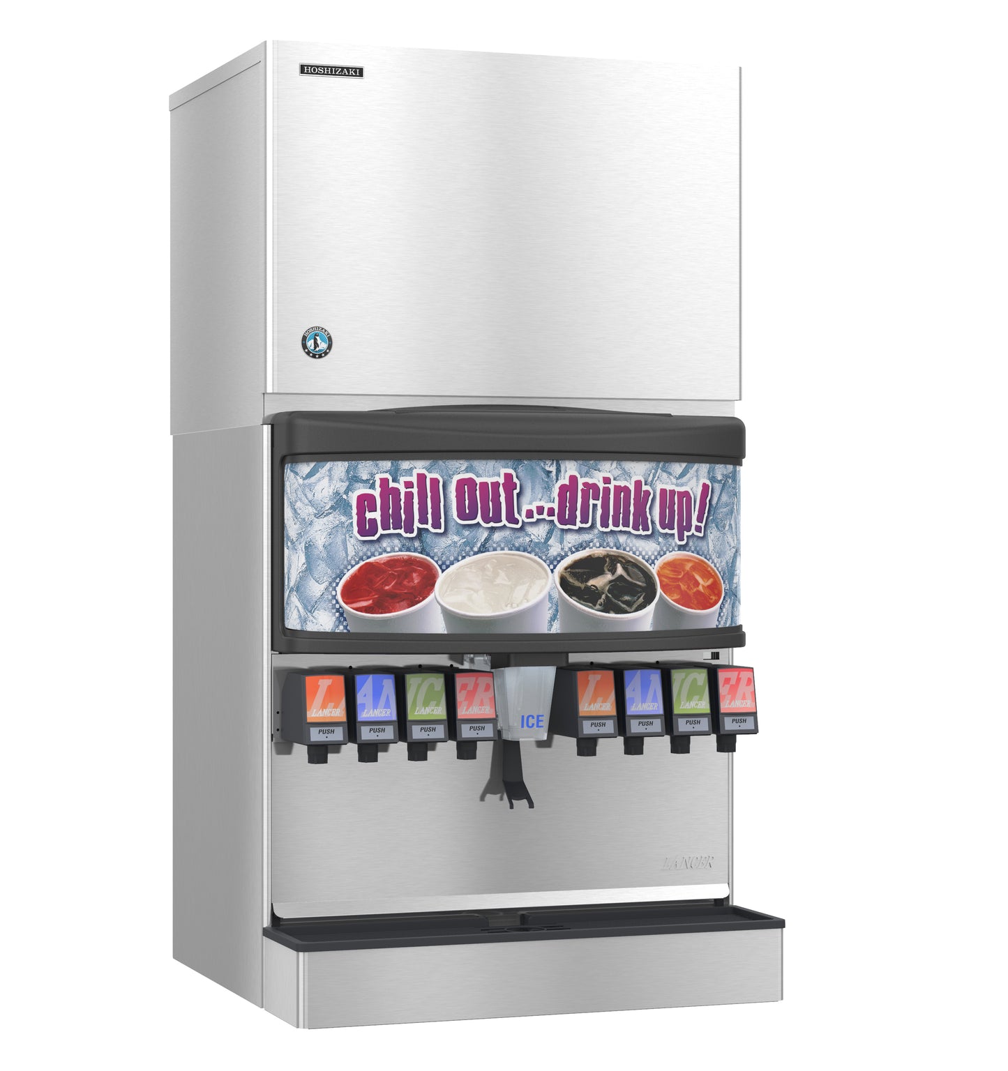 Hoshizaki KMD-530MRJZ Crescent Cuber Icemaker, Remote-cooled