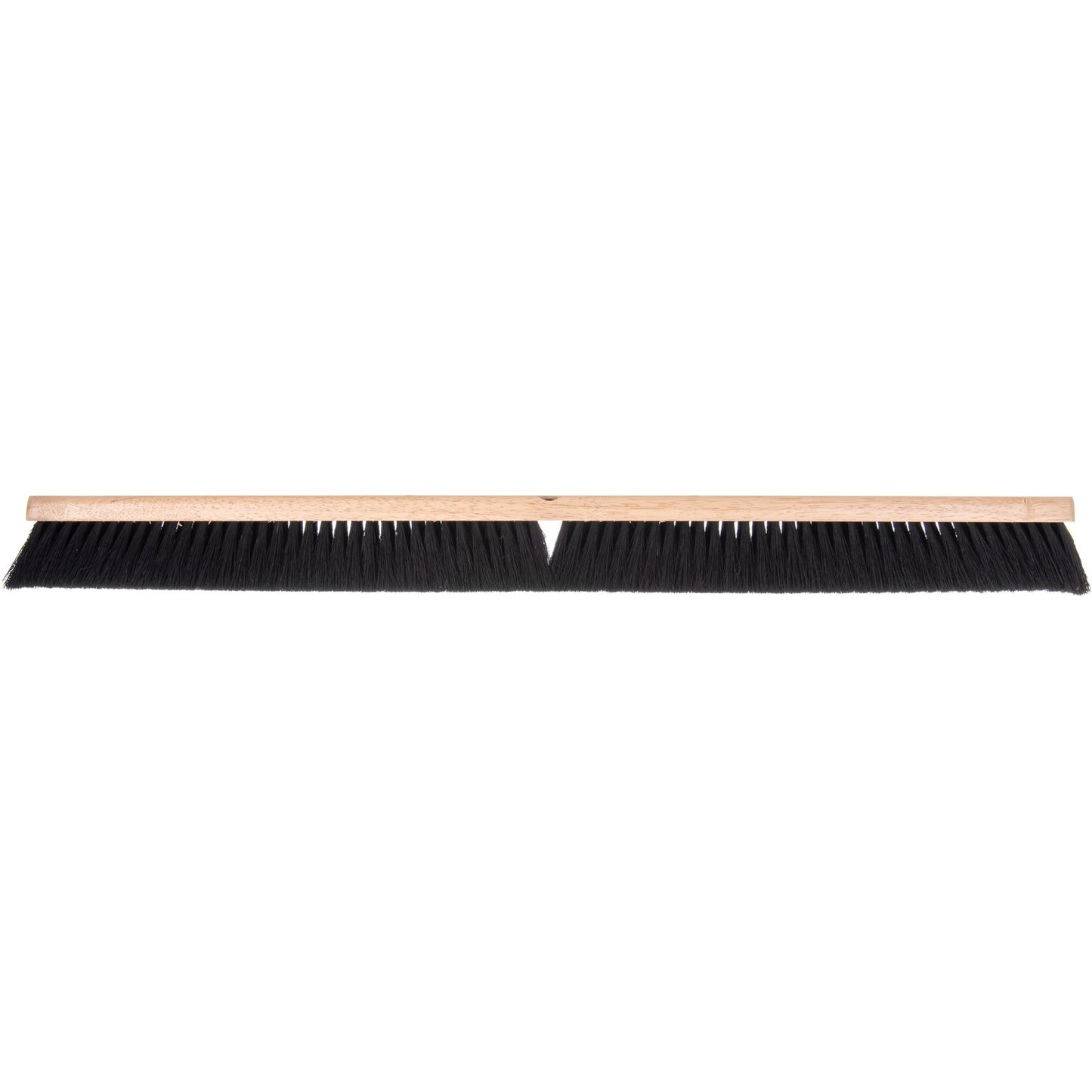 Carlisle 3621923603 36" Black Flo-Pac Hardwood Push Broom Head with Tampico Bristle