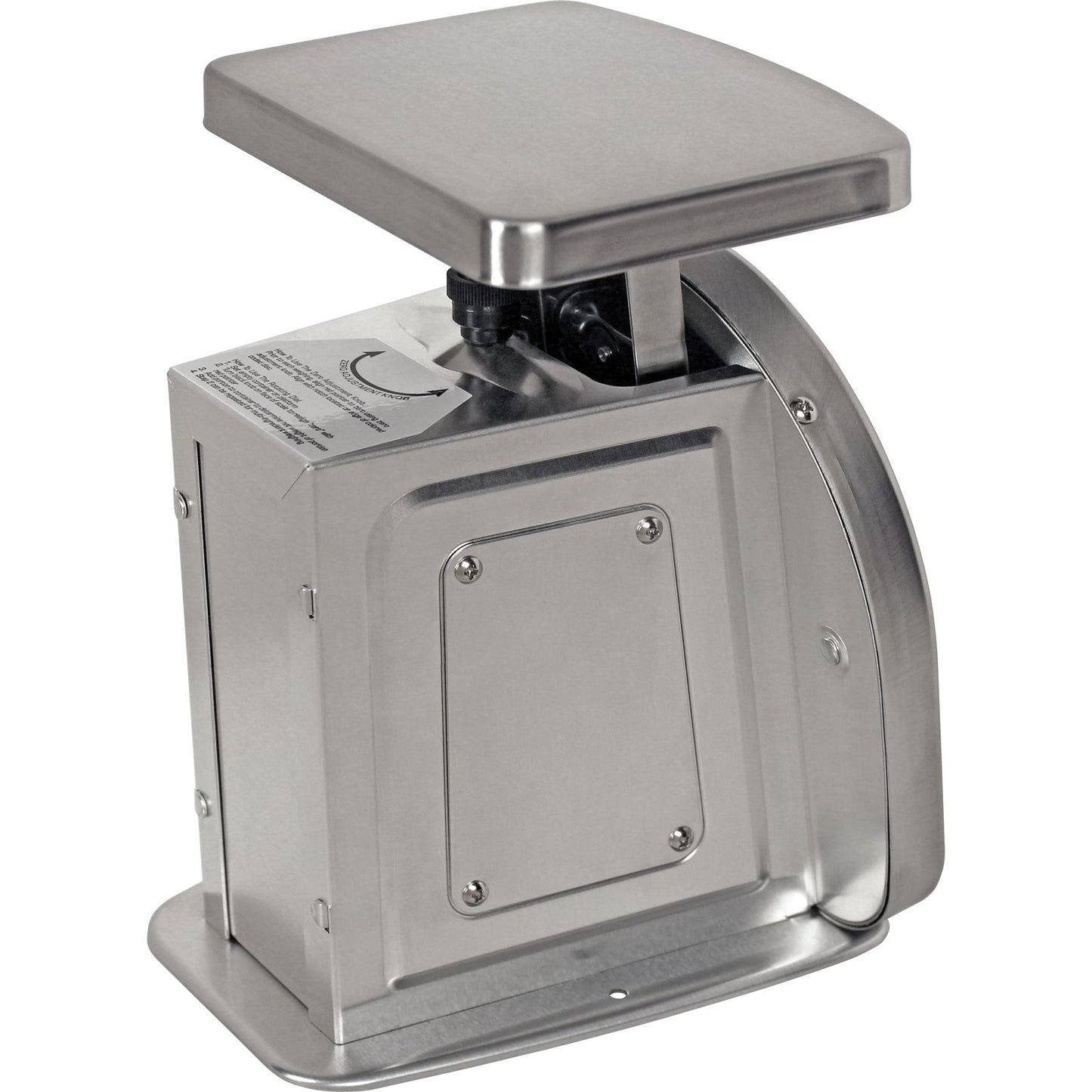 Carlisle SCMDL25 25 lb Stainless Steel NSF Lsited MS-Series Dial Scale