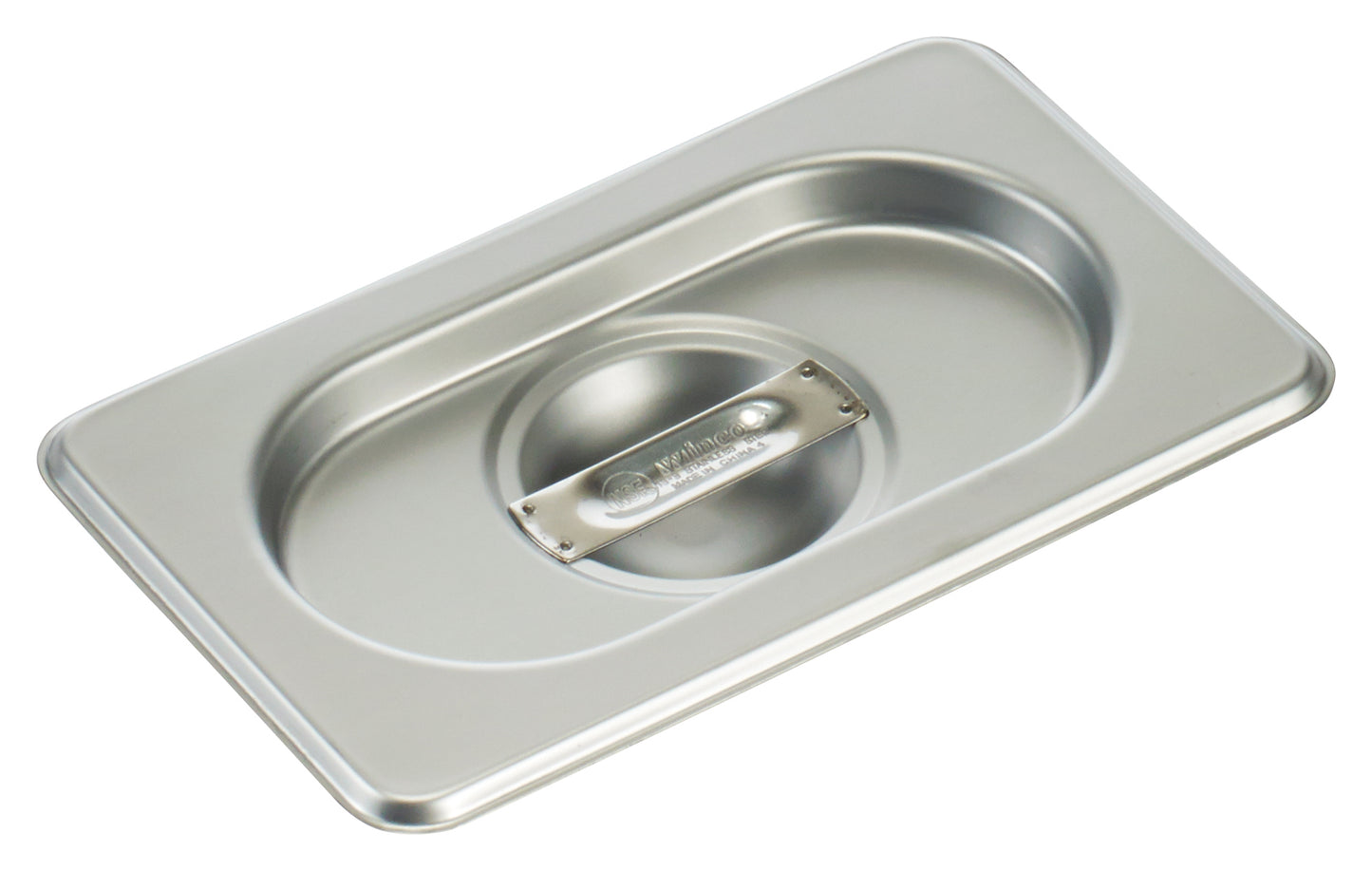 Winco SPSCN-GN Stainless Steel Solid Steam Pan Cover for SPJH-906GN