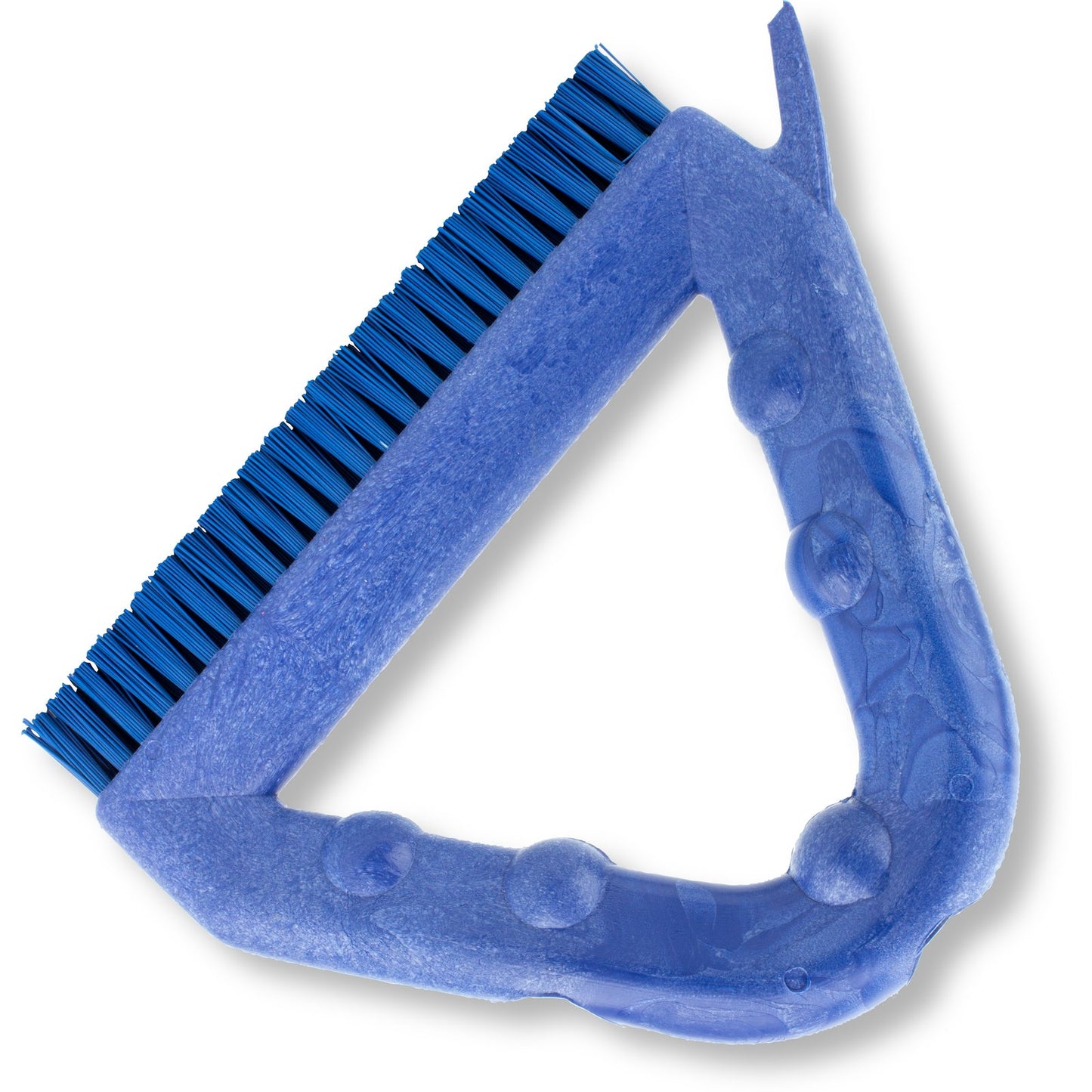 Carlisle 41323EC14 9" Blue Spart Color Coded Tile and Grout Brush