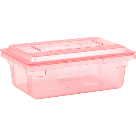 Carlisle 10617C05 18" x 12" Red Polycarbonate StorPlus Color-Coded Food Storage Container Lid
