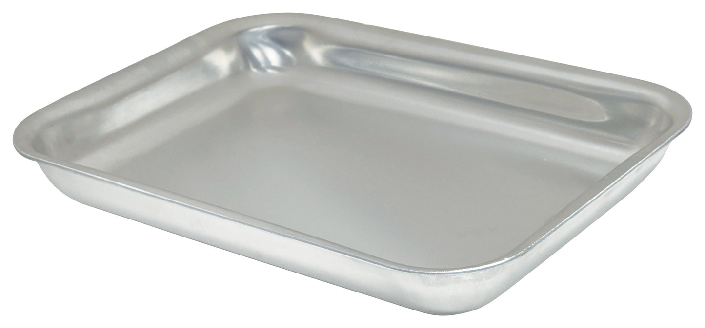 Winco ACVP-0608 6" x 8" Aluminum Open Bead Serving Tray