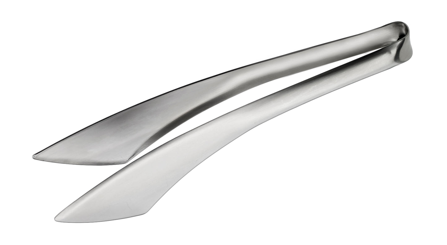 Winco STH-8 8.5" Serving Tongs, Satin Finish