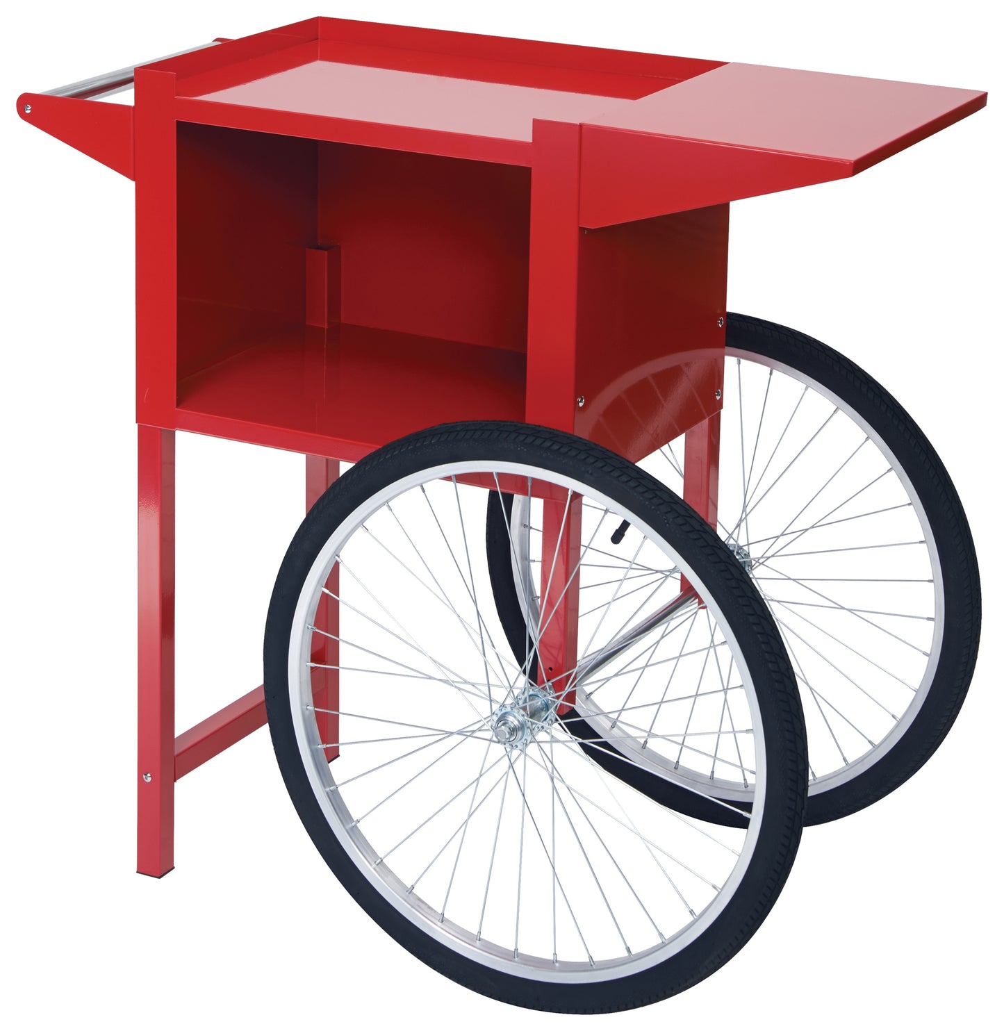 Winco POP-8RC 22" Spoked Wheels Popcorn Cart for POP-8R
