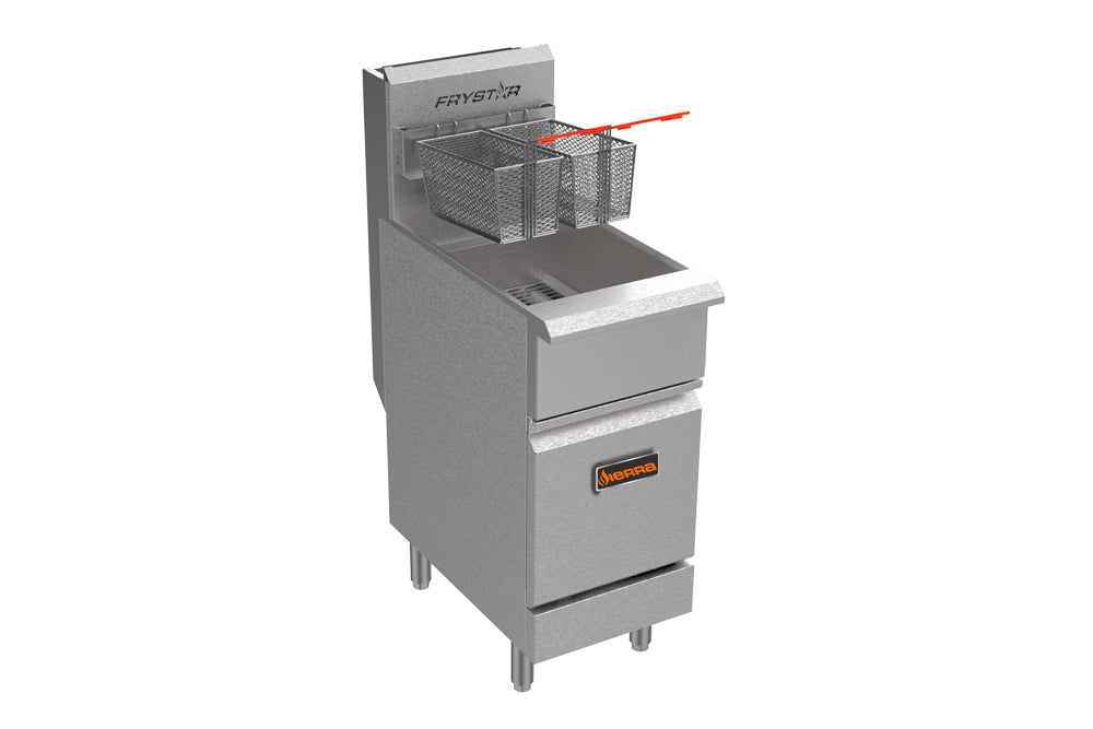 Sierra Frystar 500 50 lb 16" Gas Floor Fryer