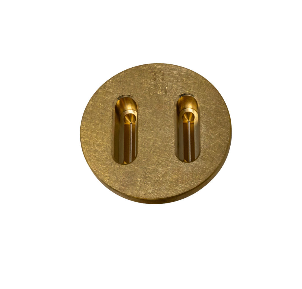 Omcan 13345 25 mm Pasta Die #33 Tagliatelle