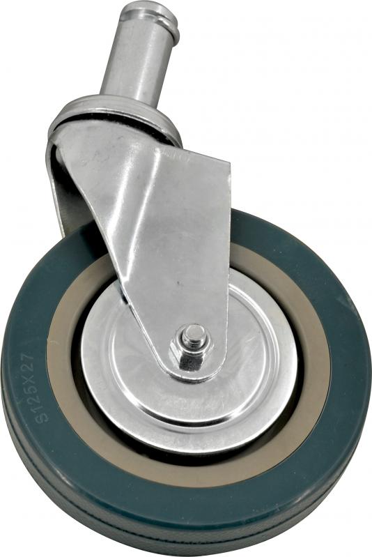 Omcan 14460 5-inch Wire Shelf Post Industrial Caster without Brake
