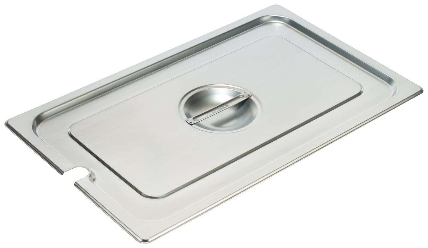 Winco SPCF Full-size Stainless Steel Slotted Steam Pan Cover
