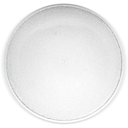 Carlisle 721807 18 Qt Clear Round Polycarbonate Pebbled Bowl