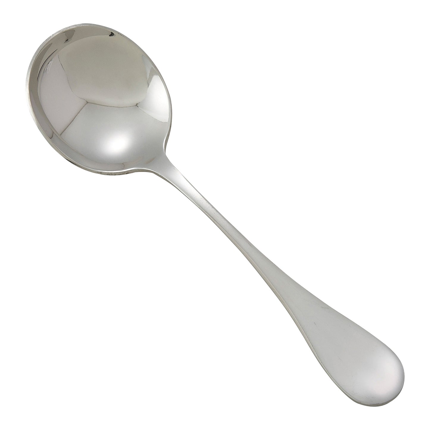 Winco 0037-04 Venice Bouillon Spoon, 18/8 Extra Heavyweight