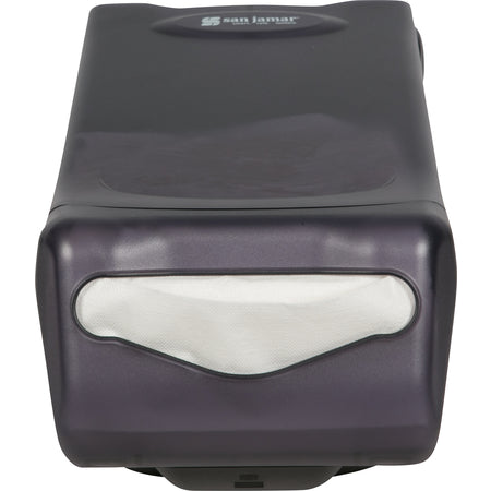 Carlisle H5000TBK 450 Napkin Black Countertop Venue Napkin Dispenser, Minifold Control Face